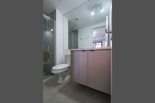 Suíte de apartamento para alugar com 1 quarto, 26m² em Pinheiros, São Paulo