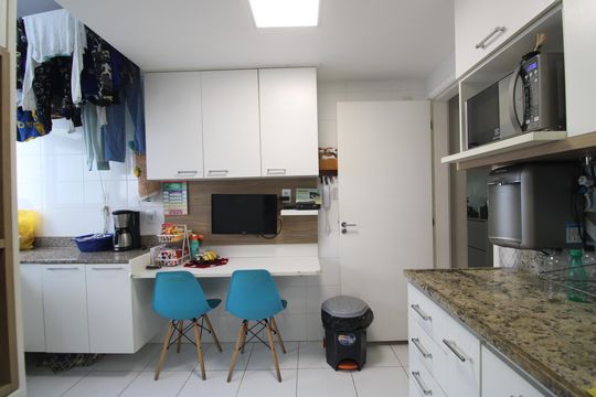 Cozinha de apartamento à venda com 3 quartos, 91m² em Freguesia (jacarepaguá), Rio de Janeiro