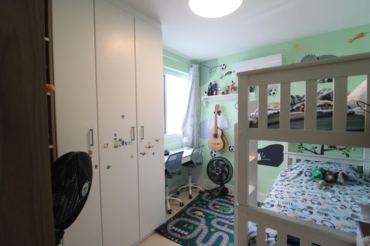 Quarto 1 de apartamento à venda com 3 quartos, 91m² em Freguesia (jacarepaguá), Rio de Janeiro