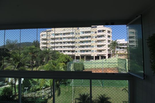 Sala - Varanda  de apartamento à venda com 3 quartos, 91m² em Freguesia (jacarepaguá), Rio de Janeiro