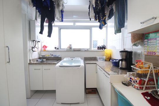 Área de serviço  de apartamento à venda com 3 quartos, 91m² em Freguesia (jacarepaguá), Rio de Janeiro