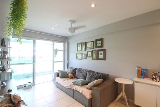 Sala de apartamento à venda com 3 quartos, 91m² em Freguesia (jacarepaguá), Rio de Janeiro