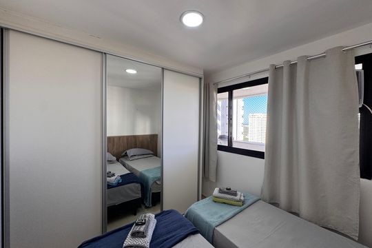 Quarto 1 de apartamento à venda com 3 quartos, 80m² em Barra da Tijuca, Rio de Janeiro