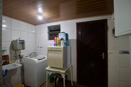 Área de Serviço de casa à venda com 3 quartos, 180m² em Uberaba, Curitiba