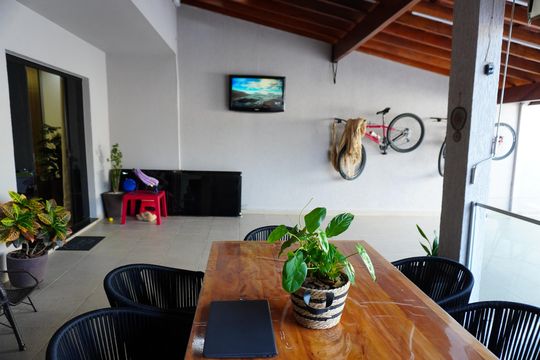 Área gourmet de casa à venda com 3 quartos, 200m² em Residencial Vale das Nogueiras, Americana