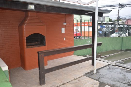 Área comum - Churrasqueira de apartamento para alugar com 2 quartos, 61m² em Padre Miguel, Rio de Janeiro