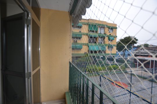 Varanda da Sala de apartamento para alugar com 2 quartos, 61m² em Padre Miguel, Rio de Janeiro