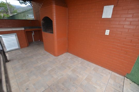 Área comum - Churrasqueira de apartamento para alugar com 2 quartos, 61m² em Padre Miguel, Rio de Janeiro