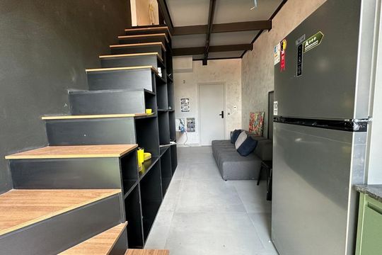 Cozinha de apartamento para alugar com 1 quarto, 50m² em Sumarezinho, São Paulo