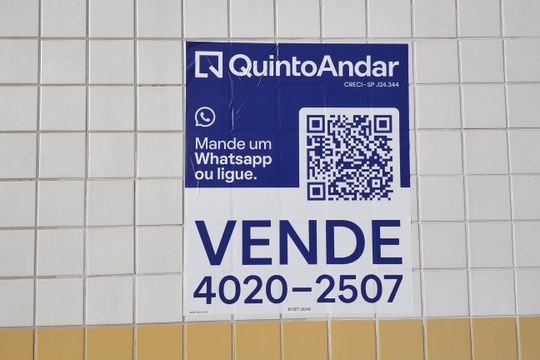 Placa de apartamento à venda com 4 quartos, 195m² em Santa Maria, São Caetano do Sul