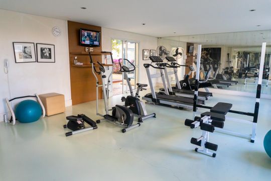 Área comum - Academia de apartamento à venda com 2 quartos, 73m² em Vila Monte Alegre, São Paulo