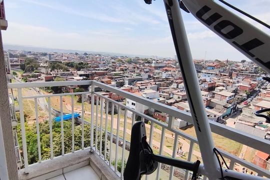 Varanda de apartamento à venda com 2 quartos, 53m² em Vila Nova Curuca, São Paulo