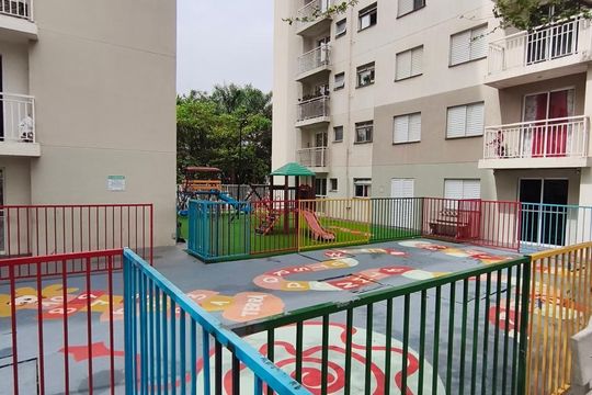 Área externa de apartamento à venda com 2 quartos, 53m² em Vila Nova Curuca, São Paulo