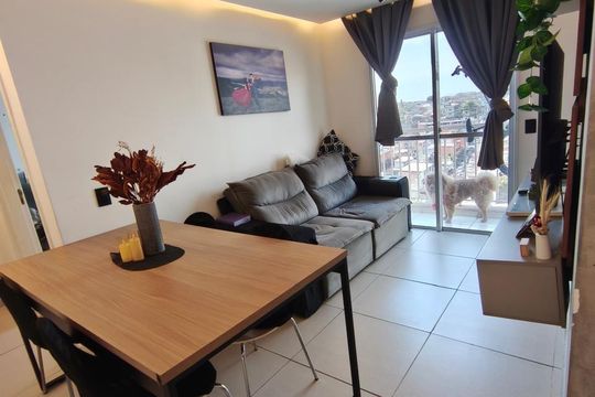 Sala de apartamento à venda com 2 quartos, 53m² em Vila Nova Curuca, São Paulo
