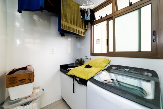 Área de Serviço de apartamento à venda com 3 quartos, 87m² em Sion, Belo Horizonte