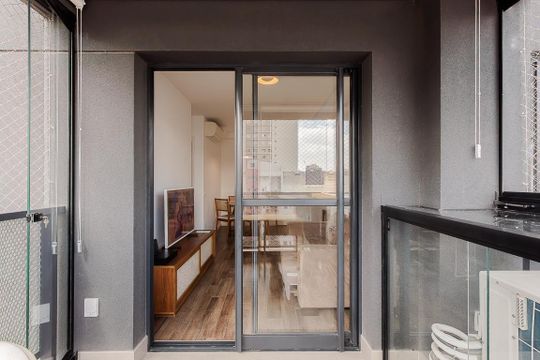 Varanda de apartamento para alugar com 2 quartos, 67m² em Cerqueira César, São Paulo