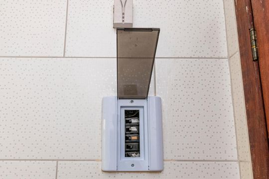 Cozinha de apartamento para alugar com 1 quarto, 55m² em Cordovil, Rio de Janeiro