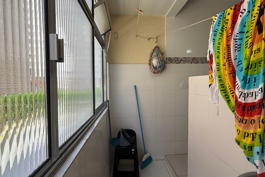 Área de Serviço de apartamento para alugar com 1 quarto, 54m² em Tombo, Guarujá