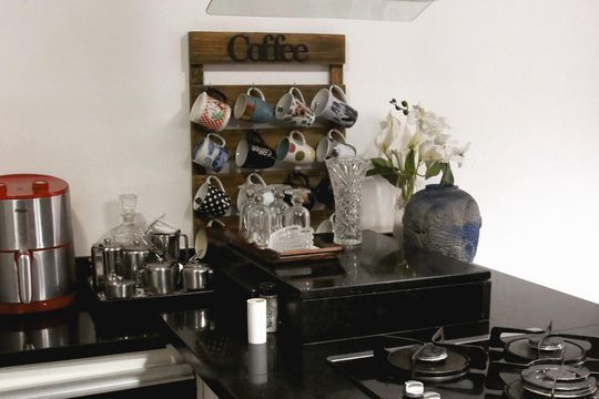 Cozinha de casa para alugar com 3 quartos, 100m² em Jardim das Flores, São Paulo