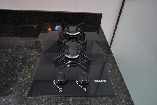 Cozinha de apartamento para alugar com 1 quarto, 27m² em Vila Gustavo, São Paulo