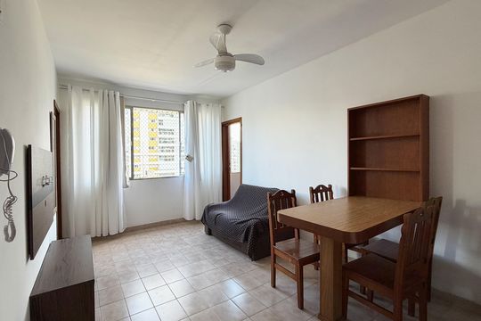 Apartamento para alugar com 1 quarto, 40m² em Embaré, Santos