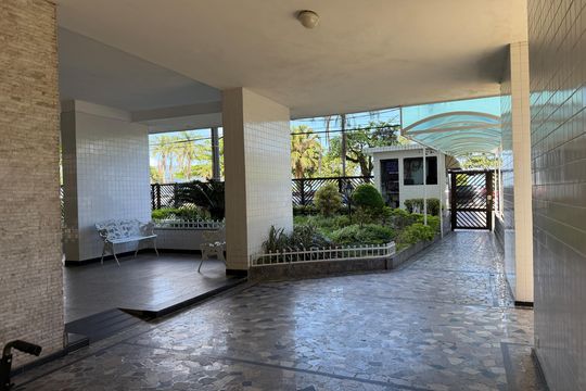 Área comum de apartamento para alugar com 1 quarto, 40m² em Embaré, Santos