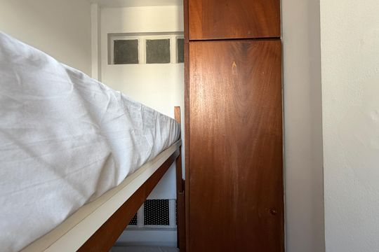 Quarto de apartamento para alugar com 1 quarto, 40m² em Embaré, Santos