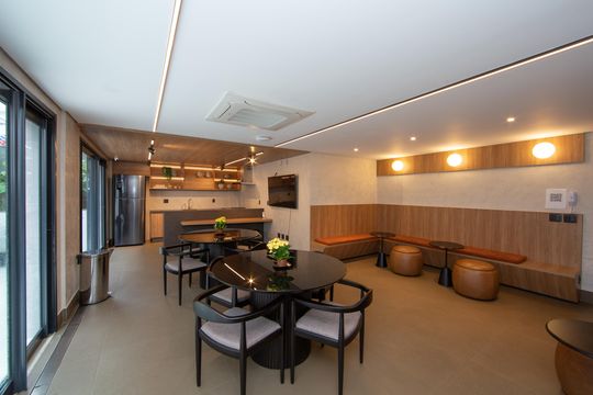 SALAO DE FESTAS de apartamento à venda com 3 quartos, 100m² em Gutierrez, Belo Horizonte