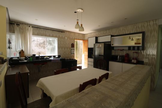 Cozinha de casa para alugar com 2 quartos, 150m² em Vila Olinda, São Paulo