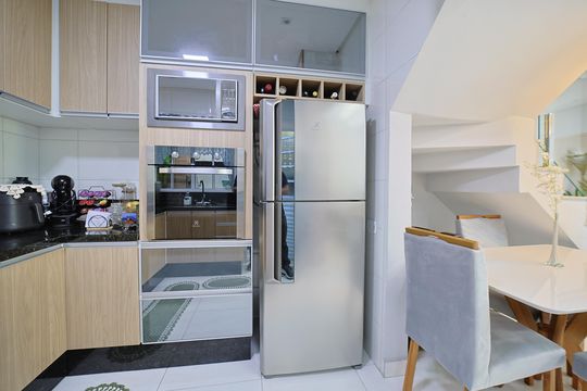 Cozinha de casa de condomínio à venda com 2 quartos, 70m² em Cidade Patriarca, São Paulo