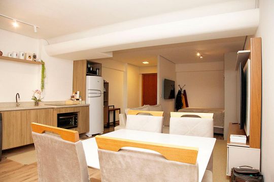 Studio - Sala de kitnet/studio à venda com 1 quarto, 42m² em Centro Histórico, Porto Alegre