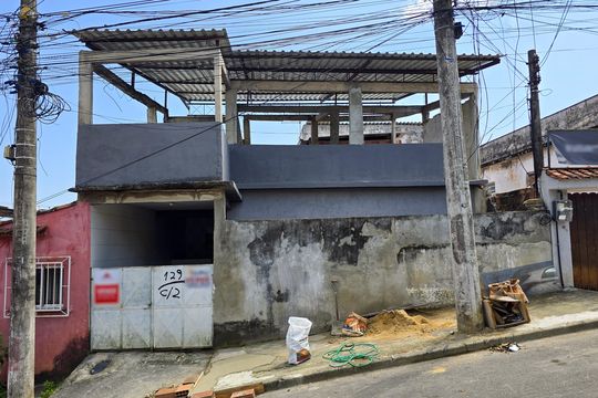 Fachada de casa para alugar com 1 quarto, 115m² em São Miguel, São Gonçalo