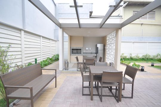 Área comum - Churrasqueira de apartamento para alugar com 1 quarto, 37m² em Vila Guilherme, São Paulo