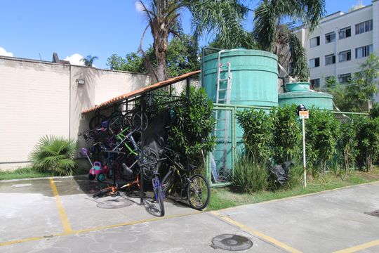 Área comum - Bicicletário de apartamento para alugar com 2 quartos, 48m² em Parada de Lucas, Rio de Janeiro
