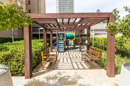 Área comum - Playground de apartamento para alugar com 2 quartos, 122m² em Alphaville Conde Ii, Barueri
