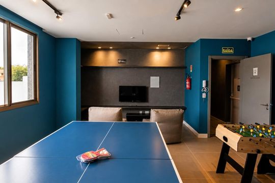 Sala de Jogos de apartamento à venda com 3 quartos, 80m² em Petrópolis, Porto Alegre