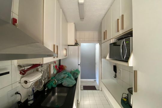 Cozinha de apartamento para alugar com 2 quartos, 52m² em Jardim Celeste, São Paulo