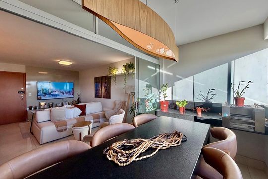 varanda de apartamento à venda com 3 quartos, 115m² em Buritis, Belo Horizonte