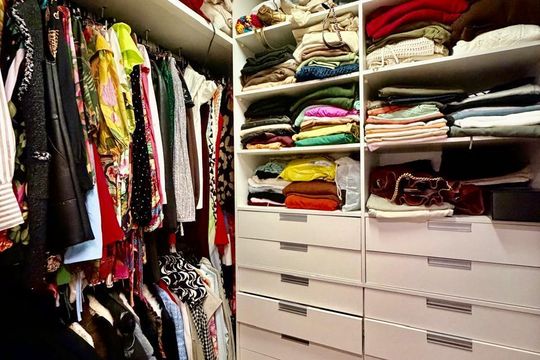 closet de apartamento à venda com 3 quartos, 115m² em Buritis, Belo Horizonte