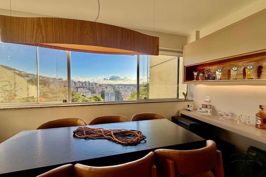varanda de apartamento à venda com 3 quartos, 115m² em Buritis, Belo Horizonte