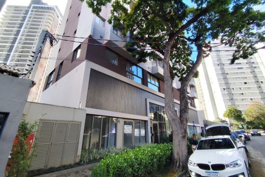 Fachada de kitnet/studio para alugar com 1 quarto, 25m² em Santo Amaro, São Paulo