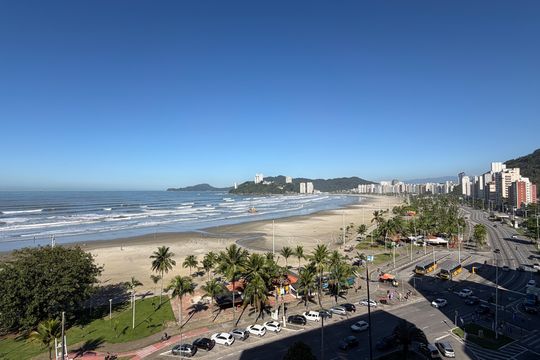 Vista de kitnet/studio para alugar com 1 quarto, 30m² em José Menino, Santos