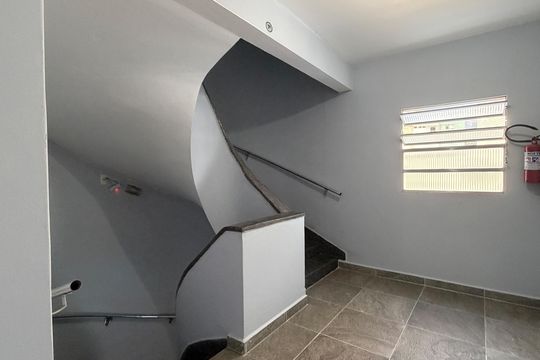 Área comum de kitnet/studio para alugar com 1 quarto, 30m² em José Menino, Santos
