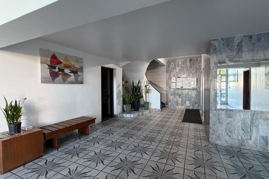 Área comum de kitnet/studio para alugar com 1 quarto, 30m² em José Menino, Santos