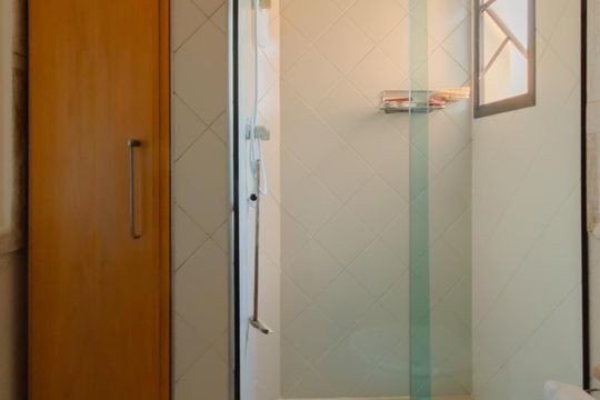 Banheiro da Suíte 1 de apartamento para alugar com 2 quartos, 122m² em Jardim Vila Mariana, São Paulo
