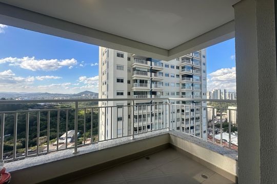 Varanda da Sala de apartamento para alugar com 2 quartos, 55m² em Jardim Esperanca, Barueri