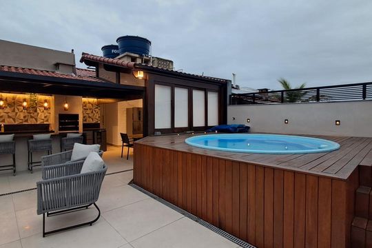 Área externa de apartamento à venda com 3 quartos, 323m² em Recreio dos Bandeirantes, Rio de Janeiro
