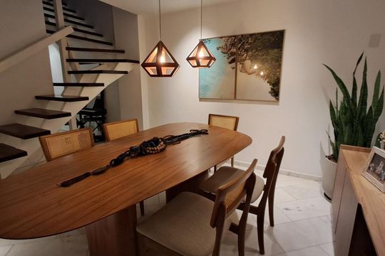 Sala de Jantar de apartamento à venda com 3 quartos, 323m² em Recreio dos Bandeirantes, Rio de Janeiro