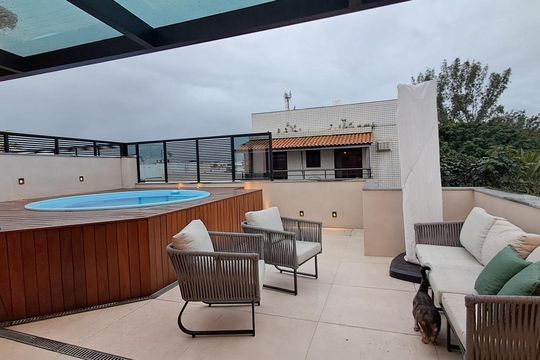 Área externa de apartamento à venda com 3 quartos, 323m² em Recreio dos Bandeirantes, Rio de Janeiro