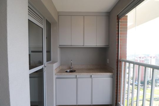 Varanda  de apartamento para alugar com 2 quartos, 62m² em Jardim Botânico, Ribeirão Preto